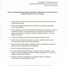 Tekst Zarządzenia 0001(1) Zarządzenie