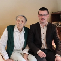dr K. Wolski z M. Łyszczarzem dr K. Wolski z M. Łyszczarzem